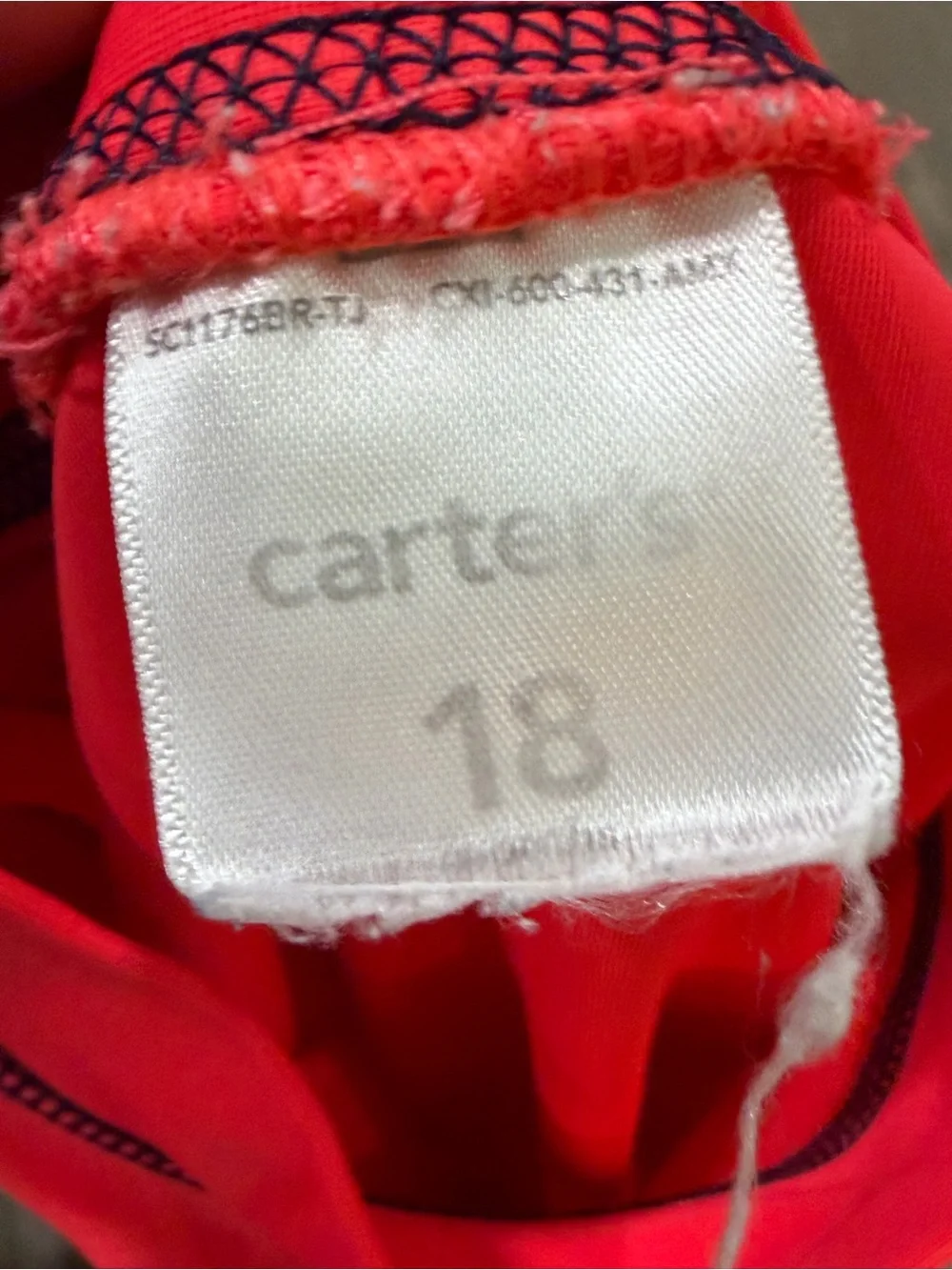 Carter's Infant Boys Captain Adorable Rashguard Top Size 18 Months
